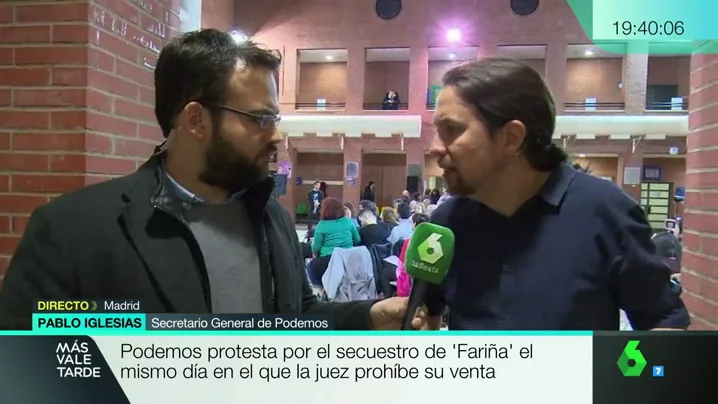 Pablo Iglesias, secretario general de Podemos