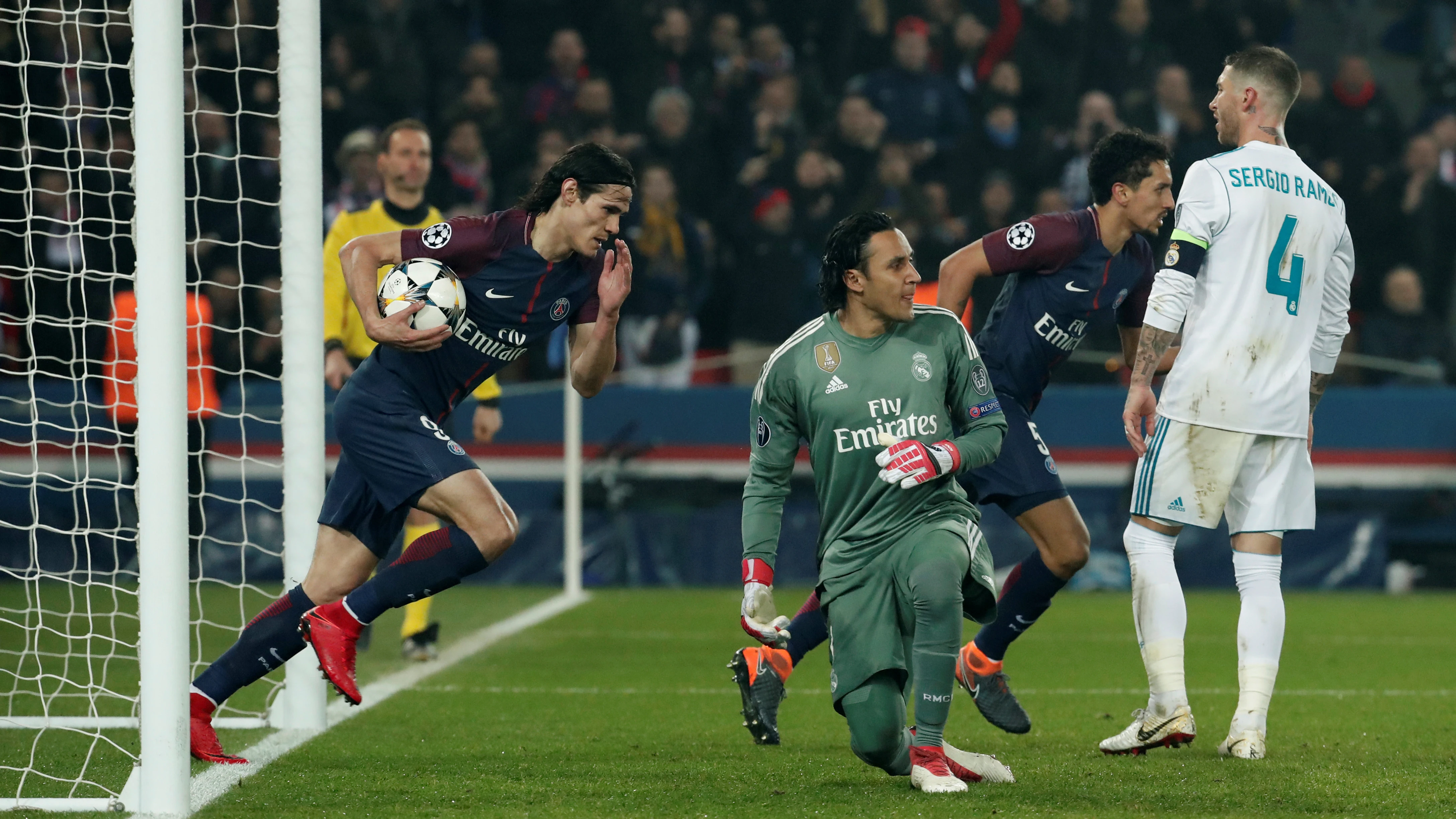 Cavani hace el empate