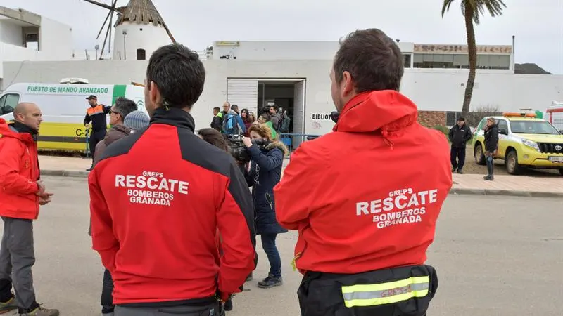 Bomberos de Granada participan en la búsqueda de Gabriel