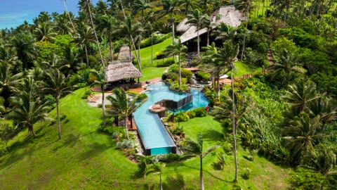 Hilltop Estate en el Laucala Island Resort (Fiji)