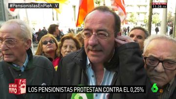 Miquel Lluch, secretario de la federación de pensionistas de Cataluña de CCOO