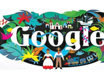 El doodle de Google dedicado a Gabriel García Márquez El doodle de Google dedicado a Gabriel García Márquez