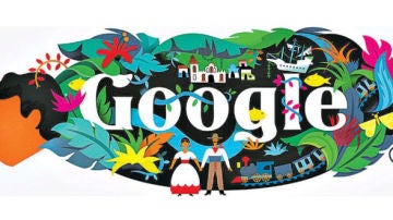El doodle de Google dedicado a Gabriel García Márquez