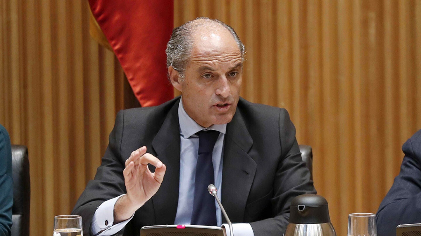 Francisco Camps comparece en el Congreso