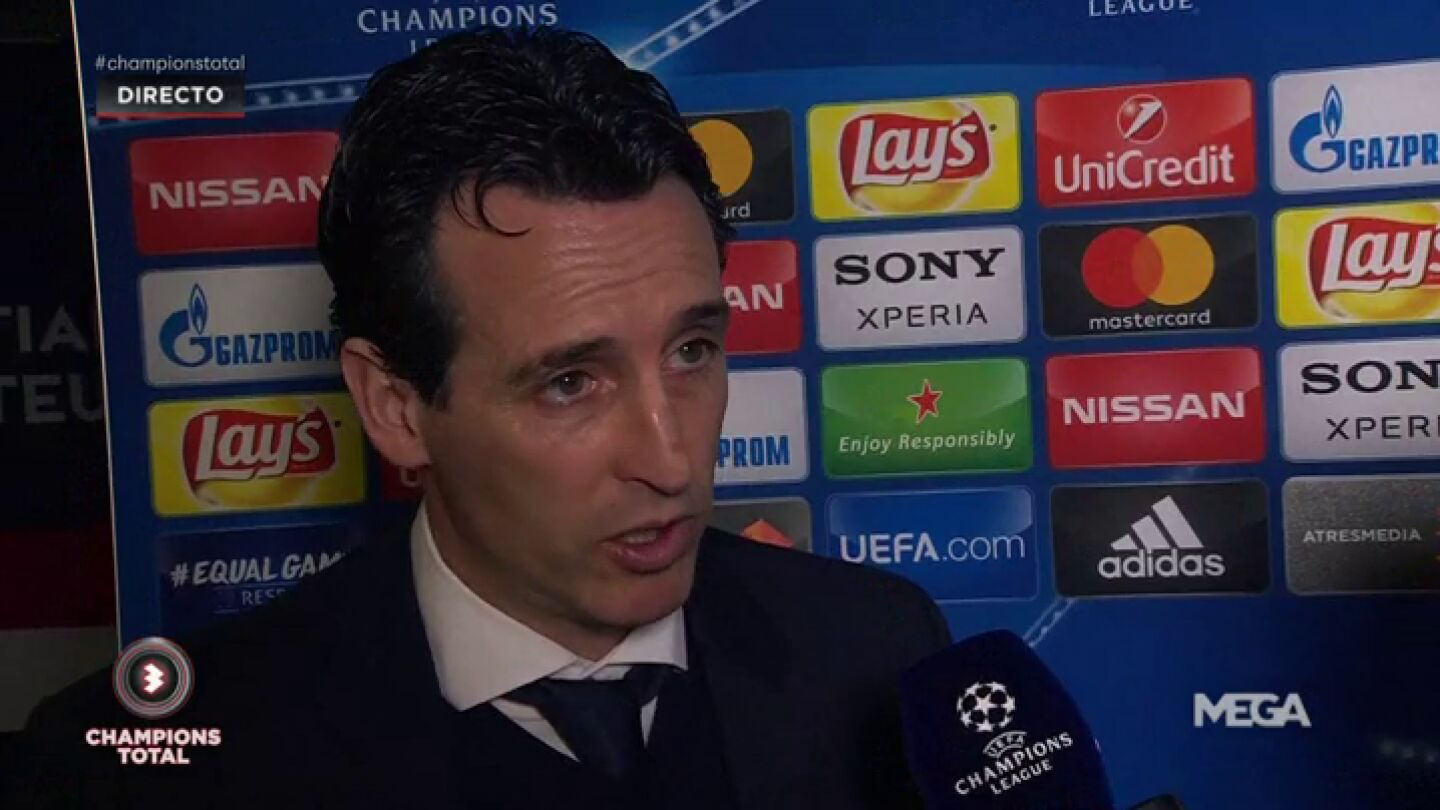 Unai Emery: "Es una decepci&oacute;n perder en octavos, pero hacerlo ante el Real Madrid no lo es"