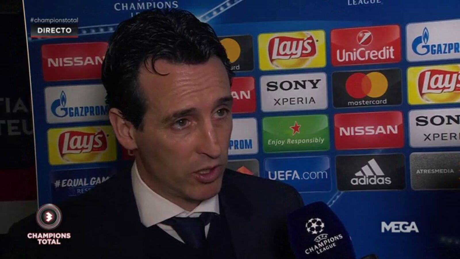 Unai Emery: "Es una decepci&oacute;n perder en octavos, pero hacerlo ante el Real Madrid no lo es"