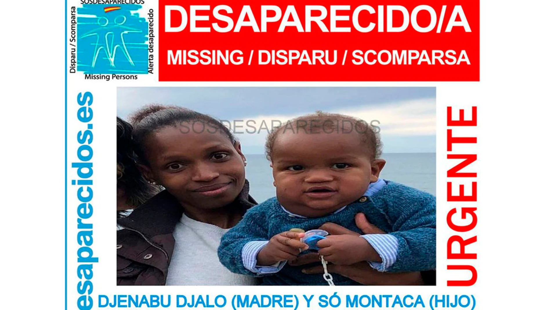 Se busca a Montaca, un niño de diez meses, y a su madre, desaparecidos en Santander