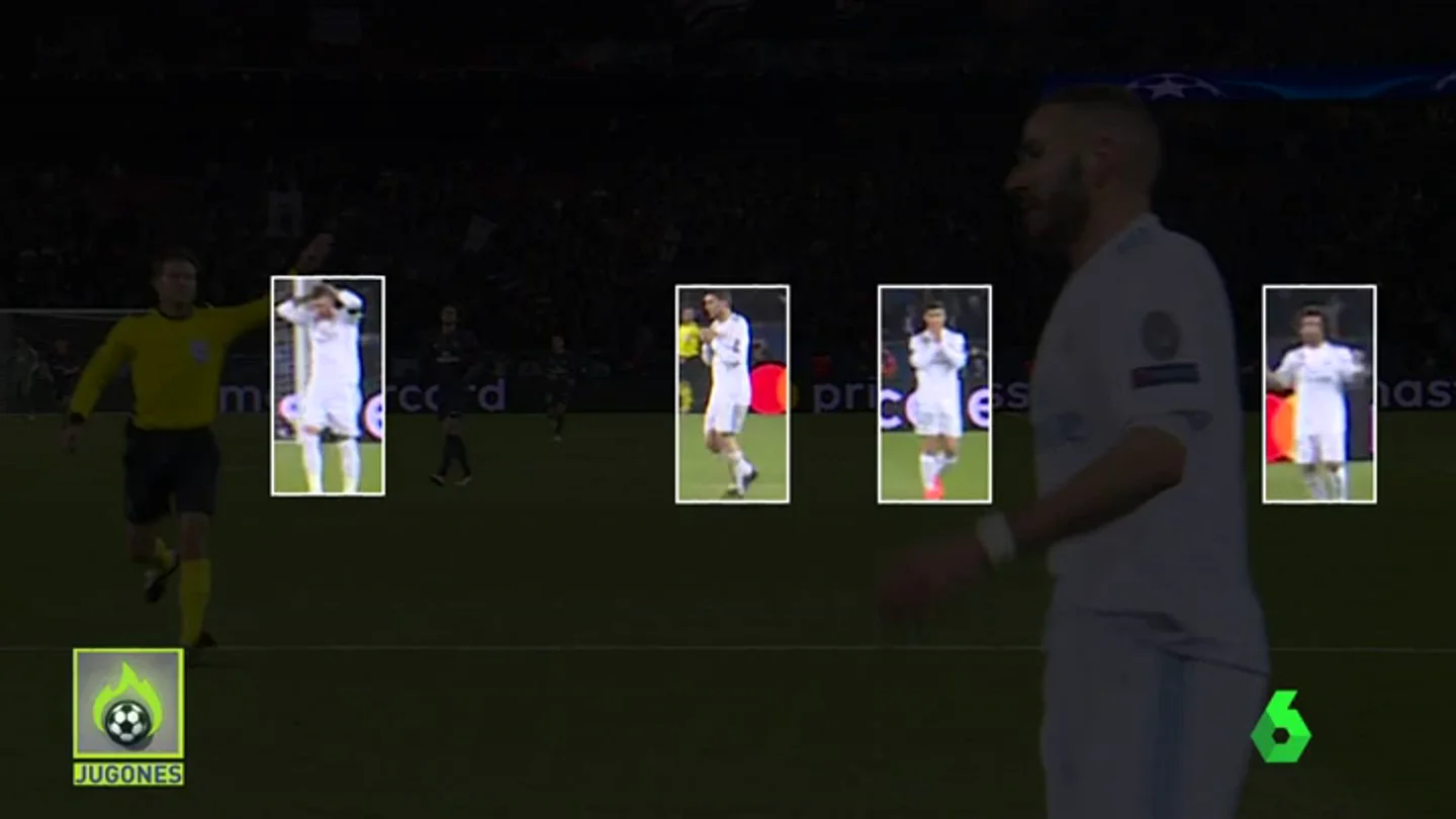 La reacción de los jugadores del Madrid tras el fallo de Benzema en un mano a mano ante Areola La reacción de los jugadores del Madrid tras el fallo de Benzema en un mano a mano ante Areola