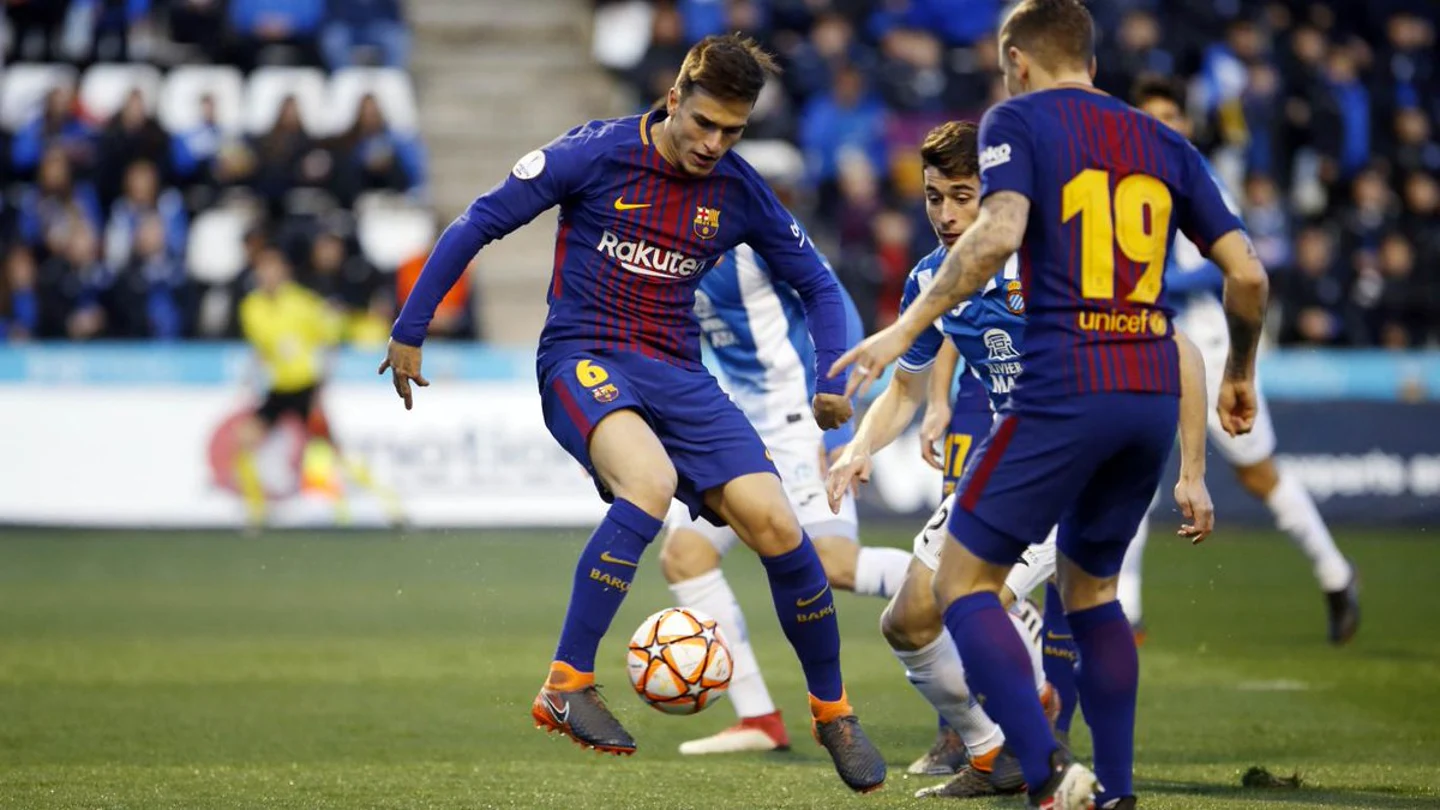 Denis Suárez, ante el Espanyol Denis Suárez, ante el Espanyol