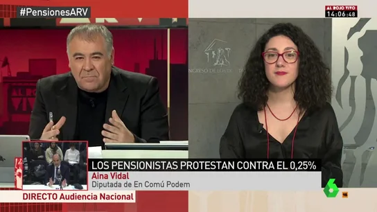 Aina Vidal, diputada de En Comú Podem Aina Vidal, diputada de En Comú Podem