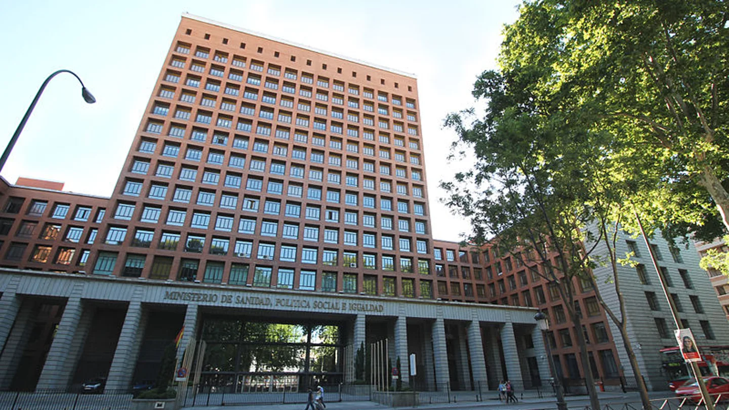 Exterior del Ministerio de Sanidad Exterior del Ministerio de Sanidad