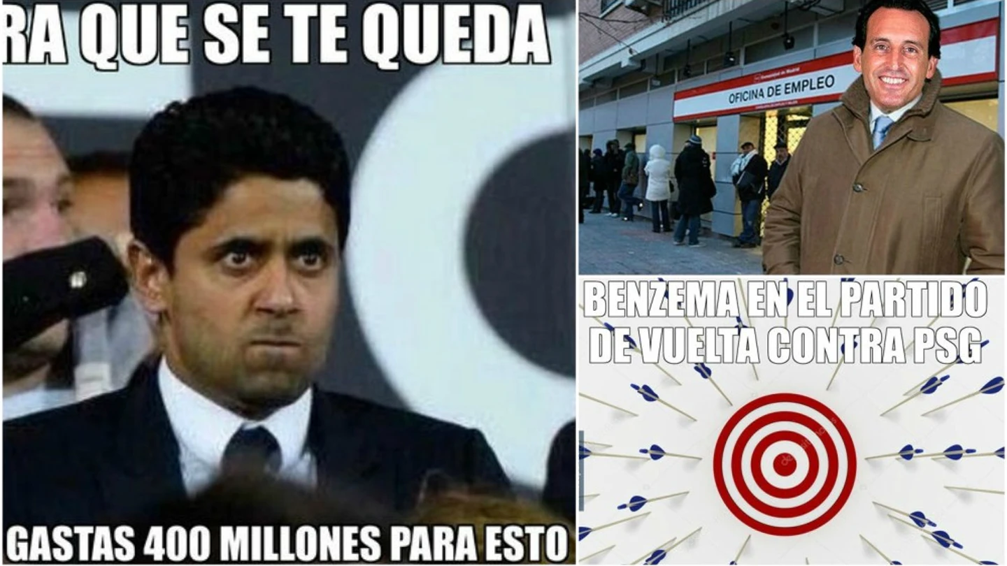 Los 'memes' del partido entre PSG y Real Madrid Los 'memes' del partido entre PSG y Real Madrid