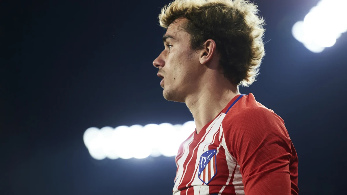 Griezmann, con el Atlético Griezmann, con el Atlético