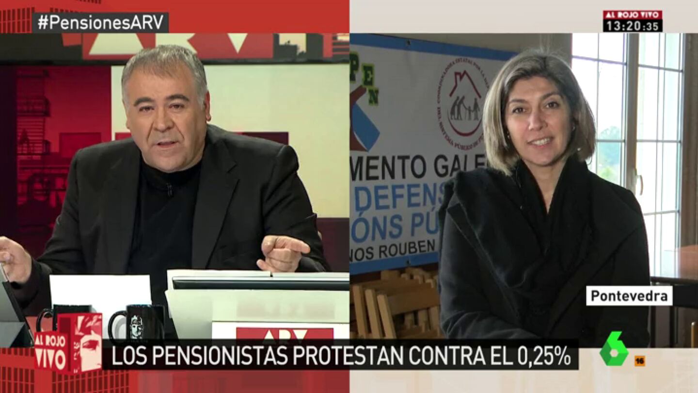 Victoria Portas, de la Coordinadora Estatal para la Defensa del Sistema P&uacute;blico de Pensiones