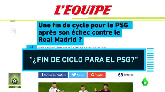 La prensa francesa, contra el PSG La prensa francesa, contra el PSG