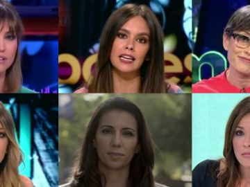 Sandra Sabatés, Cristina Pedroche, Thais Villas, Anna Simon, Ana Pastor y Mamen Mendizábal Sandra Sabatés, Cristina Pedroche, Thais Villas, Anna Simon, Ana Pastor y Mamen Mendizábal