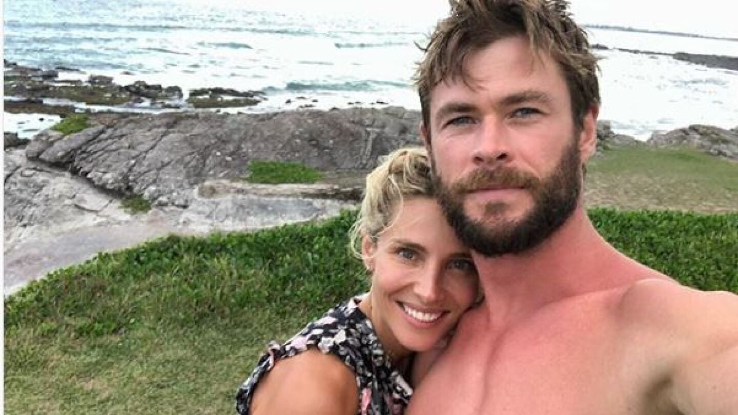Elsa Pataky y Chris Hemsworth 