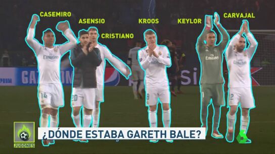 &iquest;D&oacute;nde estaba Gareth Bale en la celebraci&oacute;n del Madrid en el Parque de los Pr&iacute;ncipes?