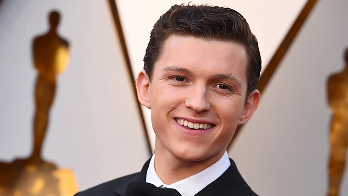 Tom Holland en la pasada edición de los Oscar Tom Holland en la pasada edición de los Oscar