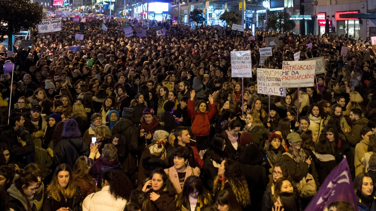 Manifestación por la huelga feminista del 8M en Madrid Manifestación por la huelga feminista del 8M en Madrid