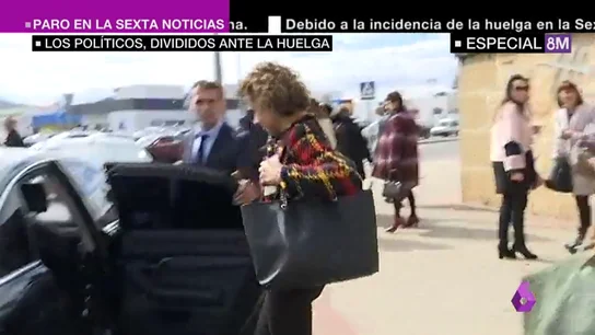 "Ministra Montserrat, feminismo es igualdad": la huelga del 8M marca todas las agendas políticas, menos la del PP "Ministra Montserrat, feminismo es igualdad": la huelga del 8M marca todas las agendas políticas, menos la del PP