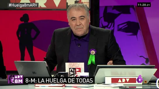 La reflexión de Ferreras en el Día de la Mujer: "Hoy no hay mujeres en esta mesa y habitualmente debería haber más" La reflexión de Ferreras en el Día de la Mujer: "Hoy no hay mujeres en esta mesa y habitualmente debería haber más"