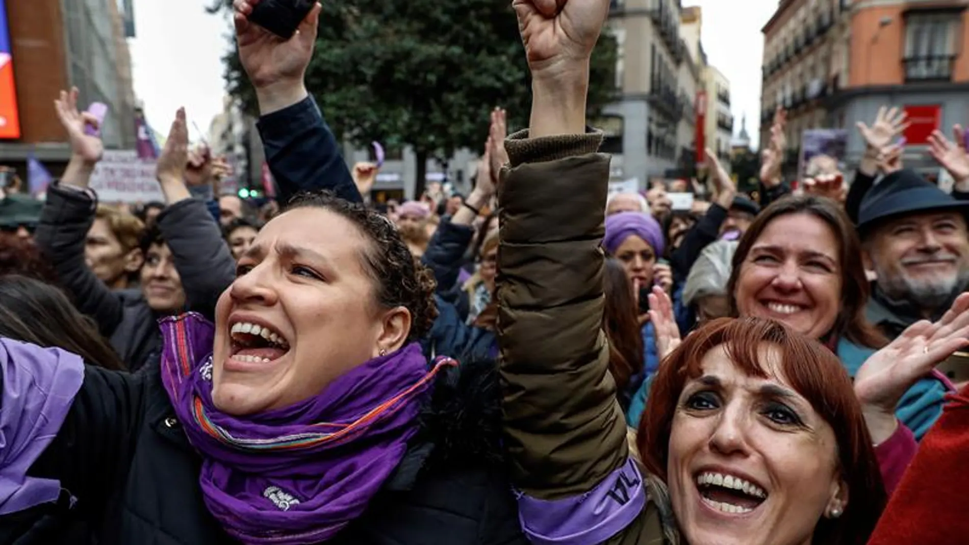 Día Internacional de la Mujer en Madrid