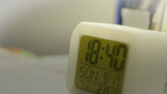 Imagen de un reloj eléctrico Imagen de un reloj eléctrico
