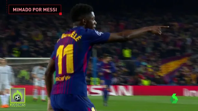 DEMBÉLÉ SE ESTRENA EN CHAMPIONS