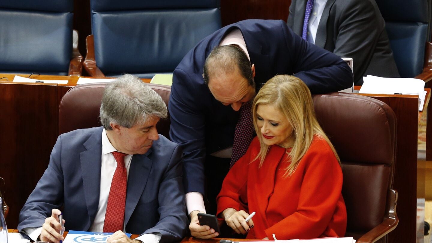 La presidenta de la Comunidad de Madrid, Cristina Cifuentes