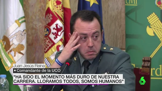 Juan Jesús Reina, comandante de UCO Juan Jesús Reina, comandante de UCO