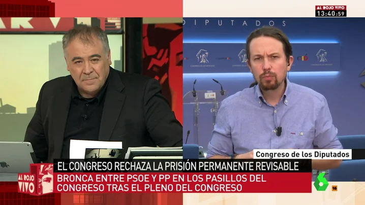 Pablo Iglesias, secretario general de Podemos