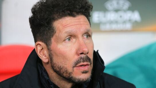 Simeone, satisfecho con el partido del Atl&eacute;tico