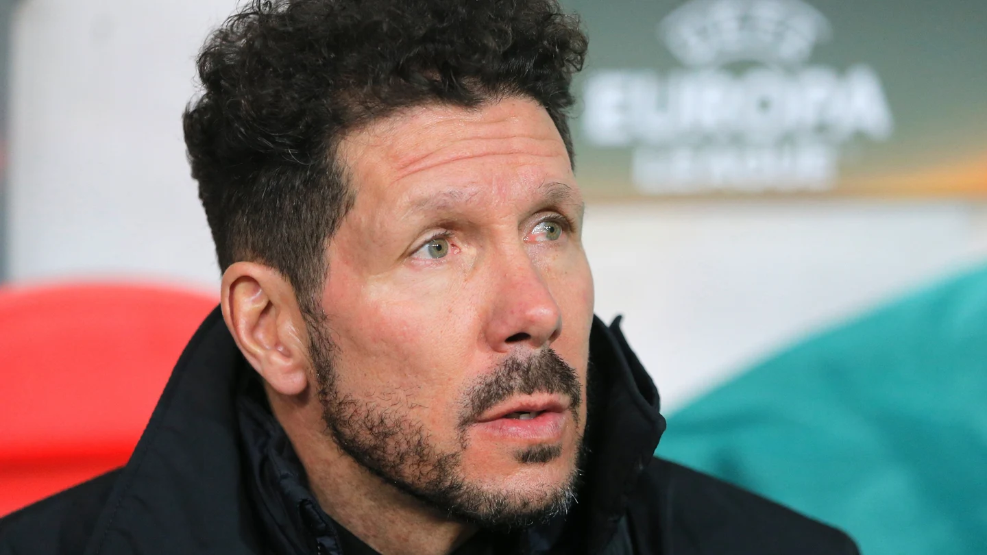Simeone, satisfecho con el partido del Atlético Simeone, satisfecho con el partido del Atlético