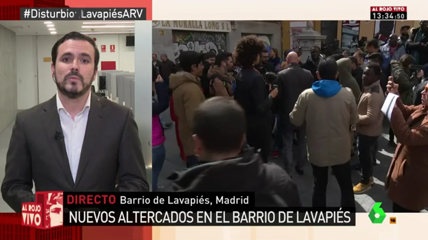 Alberto Garzón, en Al Rojo Vivo Alberto Garzón, en Al Rojo Vivo