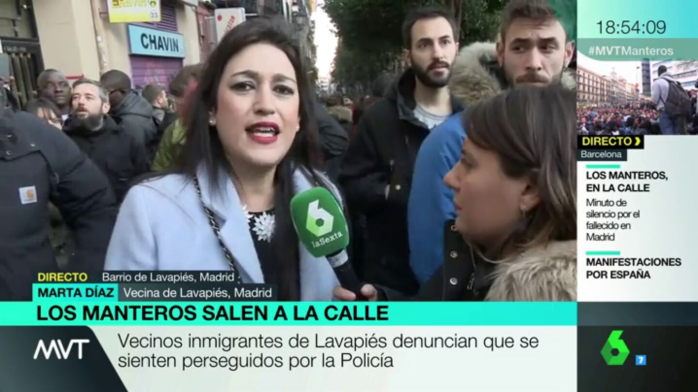 Marta D&iacute;az, vecina de Lavapi&eacute;s