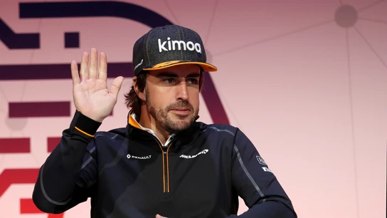 Fernando Alonso, en un acto Fernando Alonso, en un acto