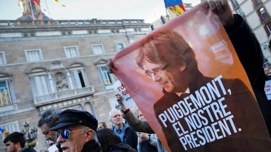 Protesta por la independencia de Cataluña (Archivo) Protesta por la independencia de Cataluña (Archivo)