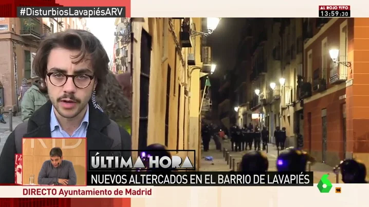 Marcos Bartolomé, testigo de lo ocurrido en Lavapiés