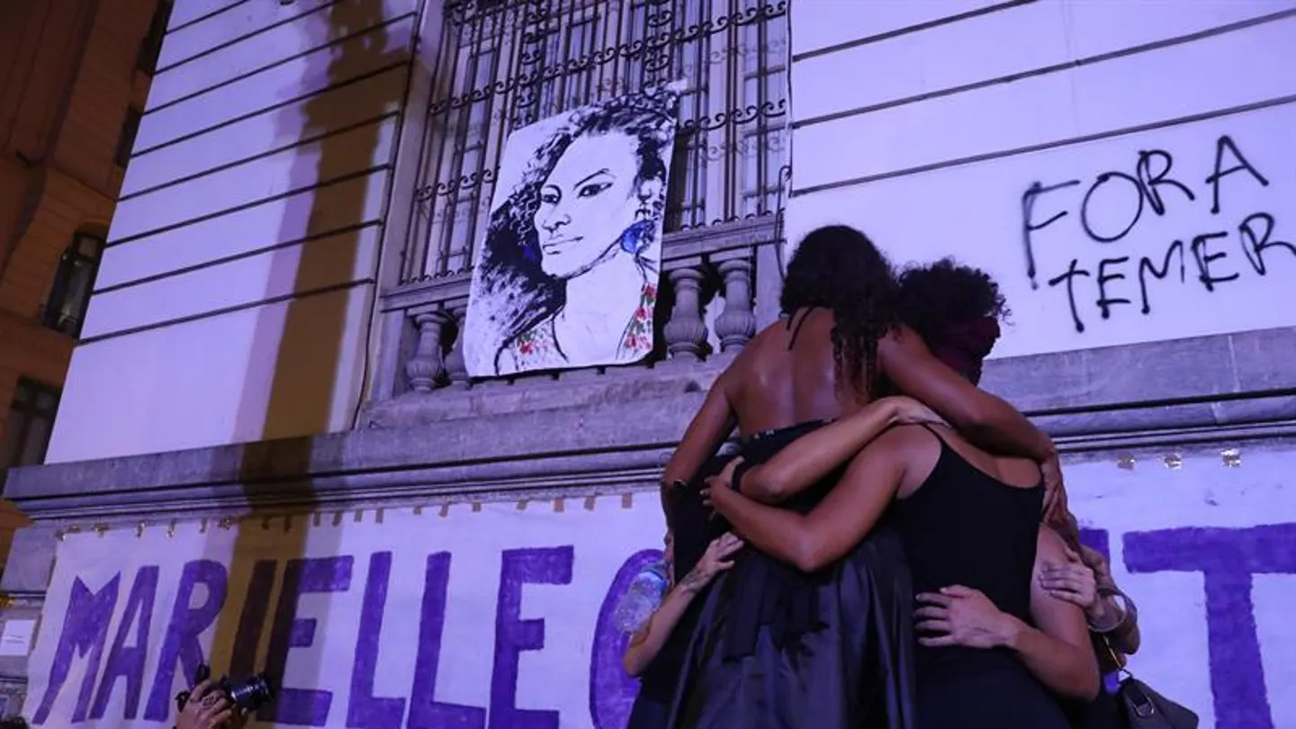 Una multitud despide a Marielle Franco Una multitud despide a Marielle Franco