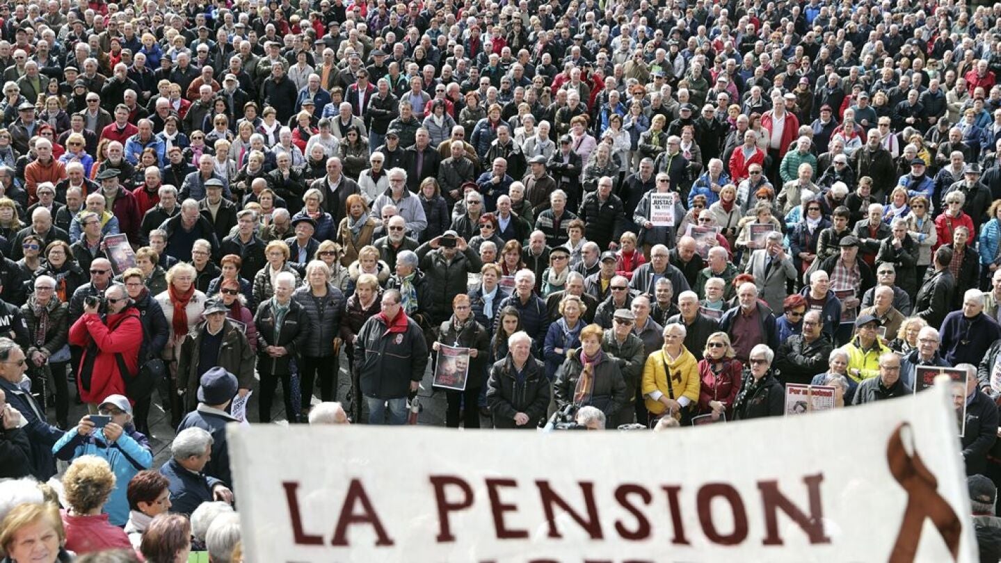 Manifestaci&oacute;n de pensionistas (Archivo)