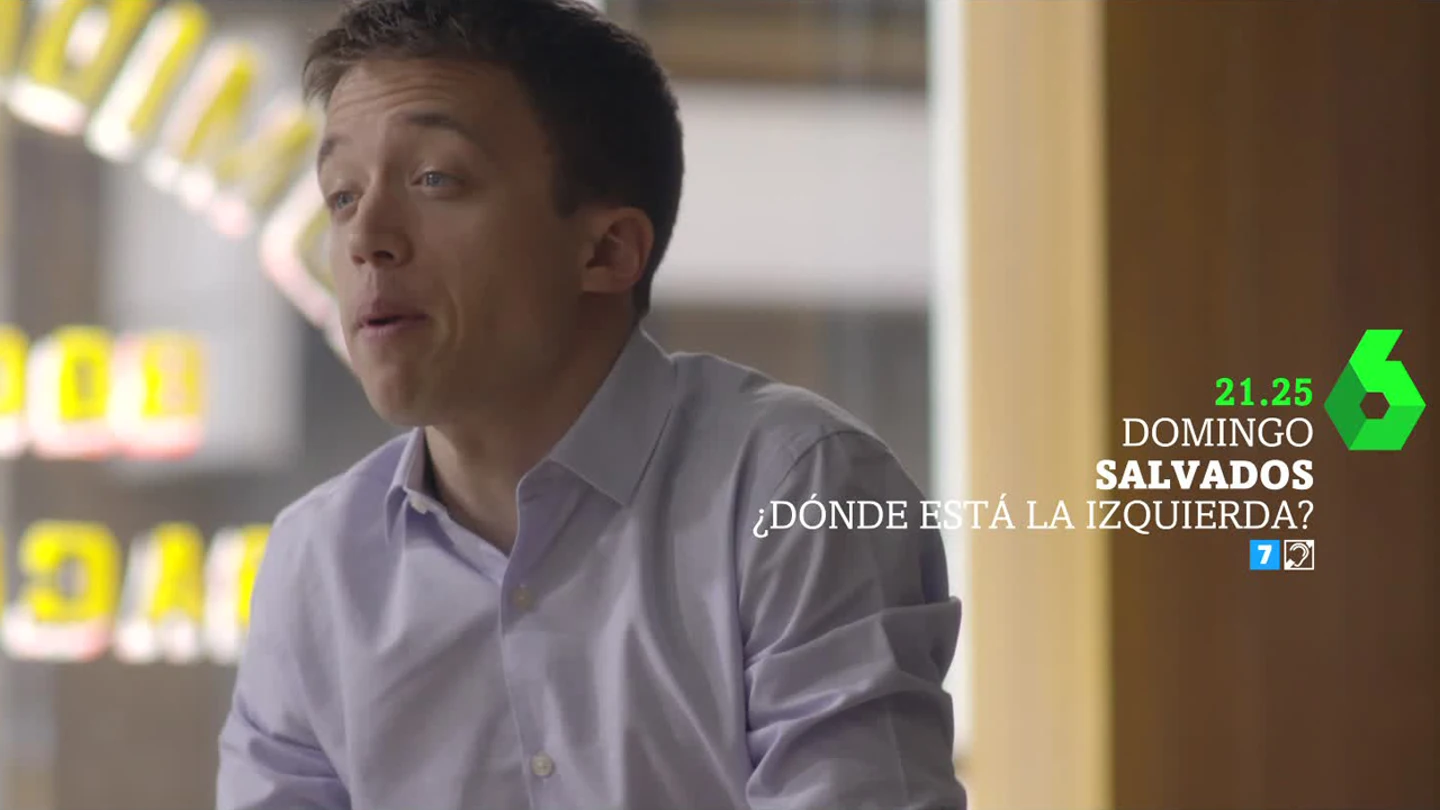 Íñigo Errejón, en Salvados Íñigo Errejón, en Salvados
