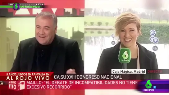 Un repaso por los momentos televisivos que nos han regalado Cristina Pardo y Antonio García Ferreras en Al Rojo Vivo Un repaso por los momentos televisivos que nos han regalado Cristina Pardo y Antonio García Ferreras en Al Rojo Vivo