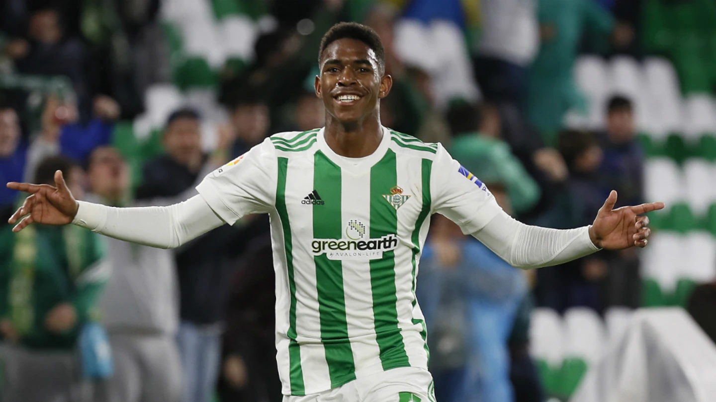 Junior celebra un gol Junior celebra un gol