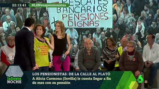 Alicia Carmona, pensionista Alicia Carmona, pensionista