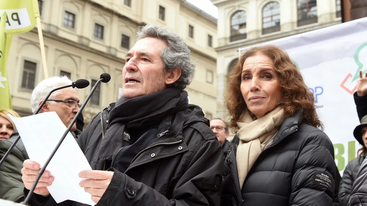 Los cantantes Miguel Ríos y Ana Belén Los cantantes Miguel Ríos y Ana Belén