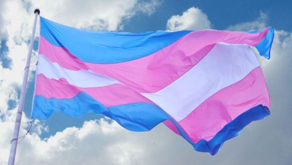 La bandera de las personas transexuales