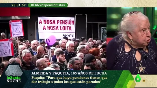 Paquita, pensionista Paquita, pensionista