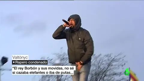 El rapero Valtònyc El rapero Valtònyc