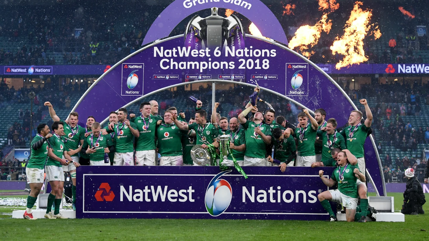 Irlanda celebra el Seis Naciones Irlanda celebra el Seis Naciones